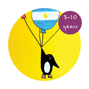 Floating Penguin